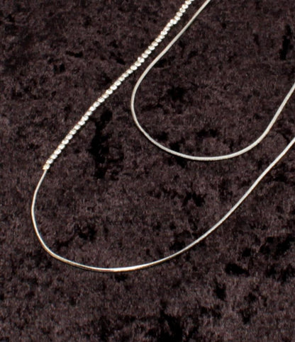 SHIPS 2連ロングネックレス レディース シップス