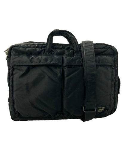 PORTER 3WAY ビジネスバッグ ブリーフケース  リュック ショルダーバッグ 斜め掛け タンカー メンズ ポーター