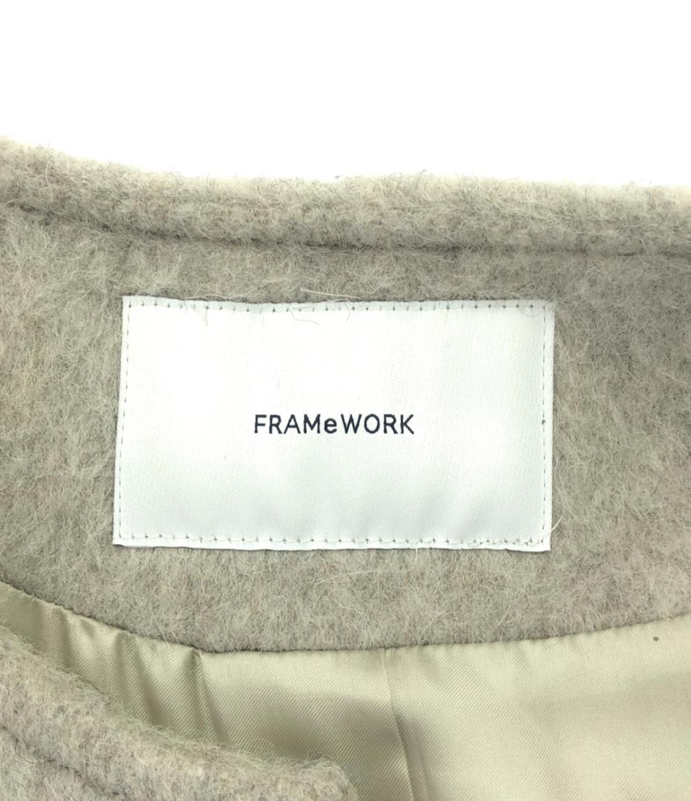 フレームワーク ノーカラーコート レディース SIZE 38 (S) FRAMeWORK