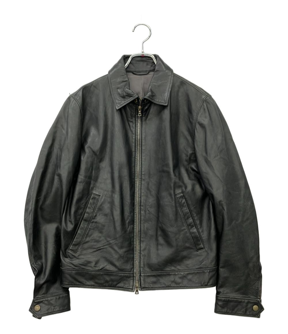 エディフィス シングルレイダースジャケット シープスキン レディース SIZE 44 EDIFICE