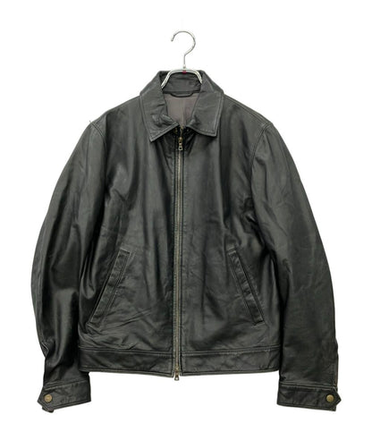 エディフィス シングルレイダースジャケット シープスキン レディース SIZE 44 EDIFICE