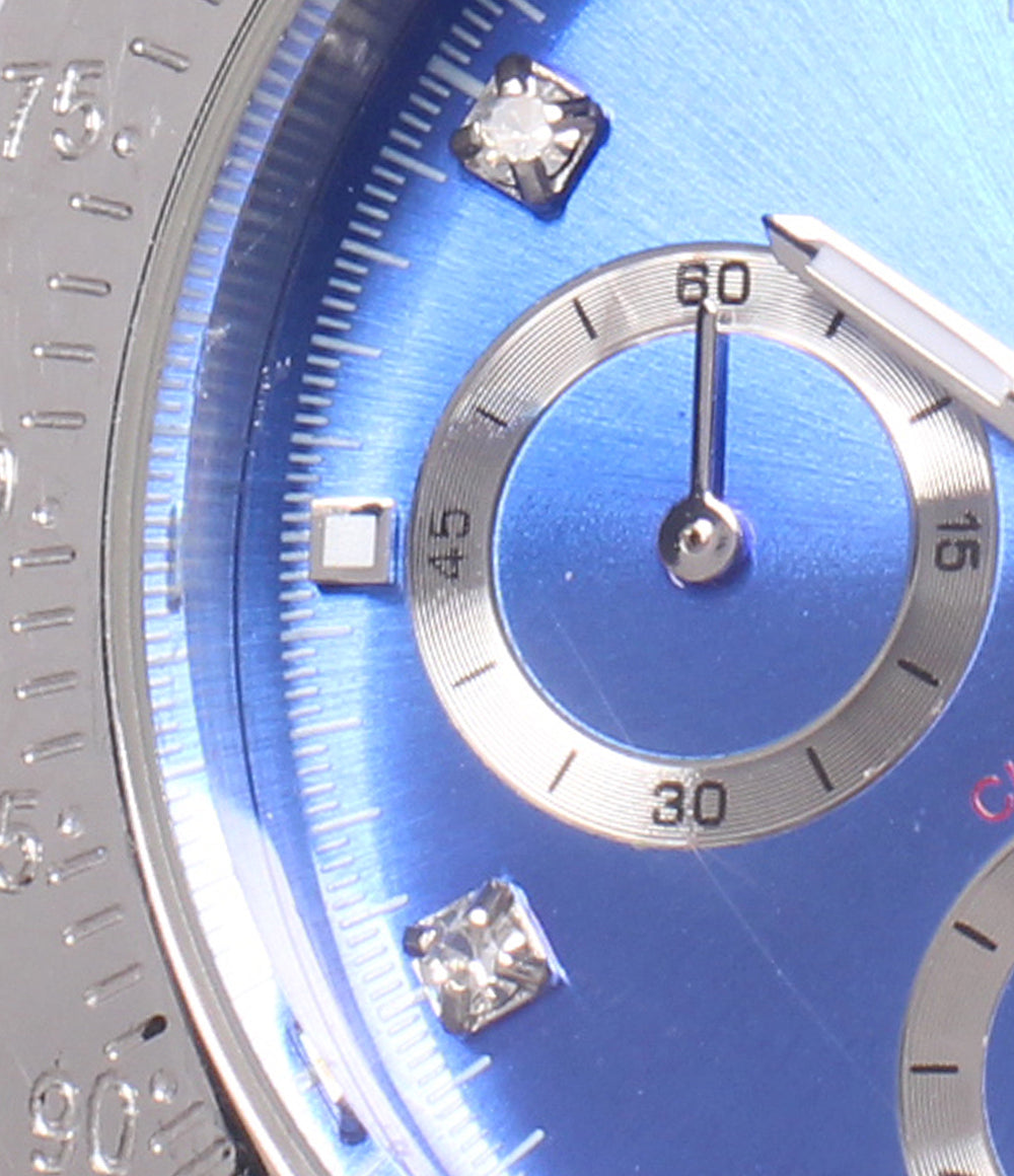 TECHNOS 腕時計 クオーツ ブルー メンズ テクノス