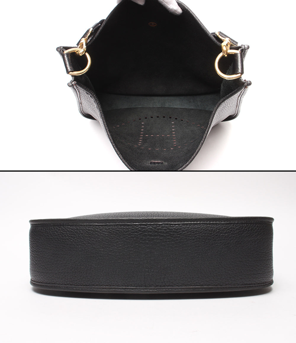 HERMES ショルダーバッグ □C刻印 ゴールド金具 斜め掛け トリヨンクレマンス エブリン1GM レディース メンズ エルメス
