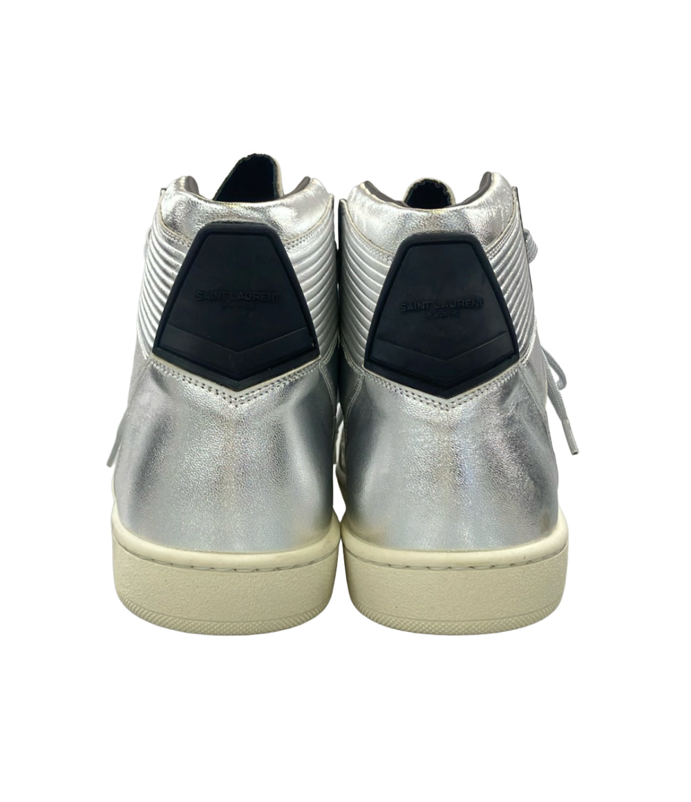 美品 SAINT LAURENT PARIS ハイカットスニーカー メンズ SIZE 42 (27cm) サンローランパリ
