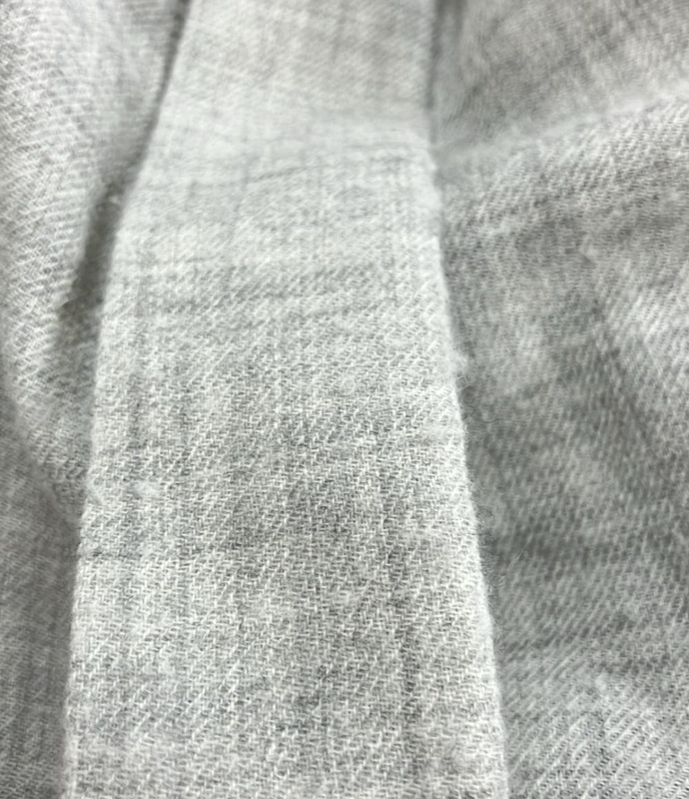 エブール 長袖ワンピース バンドカラー フロートビエラボウタイ レディース SIZE 38 (M) ebure