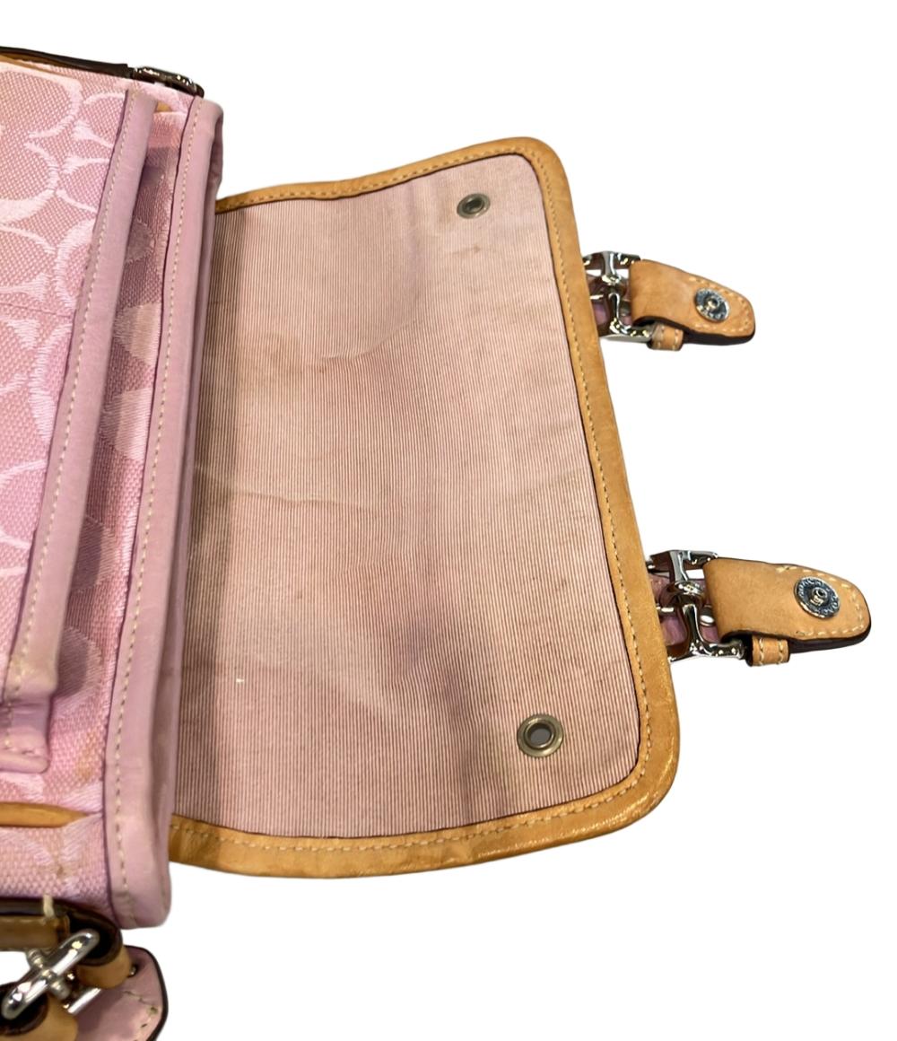 COACH ショルダーバッグ 斜め掛け シグネチャー 6844 レディース コーチ