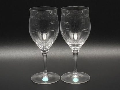 ティファニー ワイングラス 2点セット ペア スウィング TIFFANY&Co.