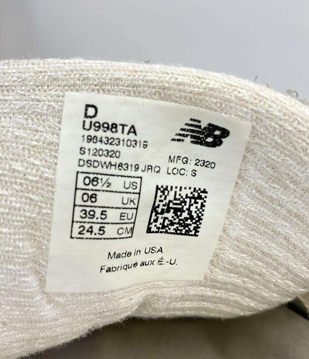 NEW BALANCE ローカットスニーカー U998TA レディース SIZE 24.5 (L) ニューバランス