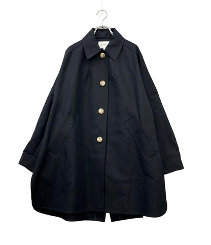 ENFOLD ステンカラーコート COTTON DOUBLE ステンカラーBOX COAT 300FS130-0230 レディース SIZE 36 (S) エンフォルド