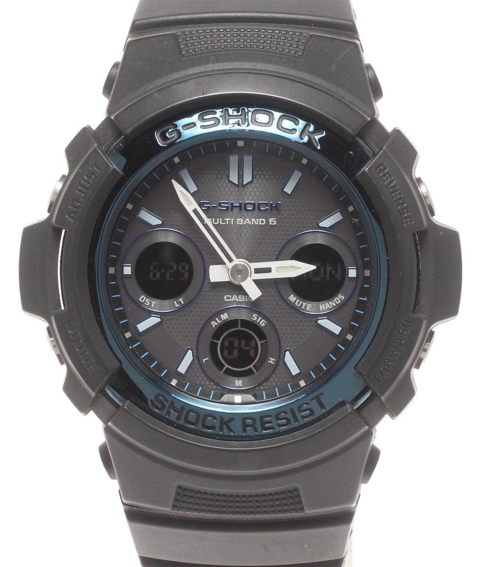 CASIO 腕時計 マルチバンド6 G-SHOCK ソーラー AWG-M100A メンズ カシオ