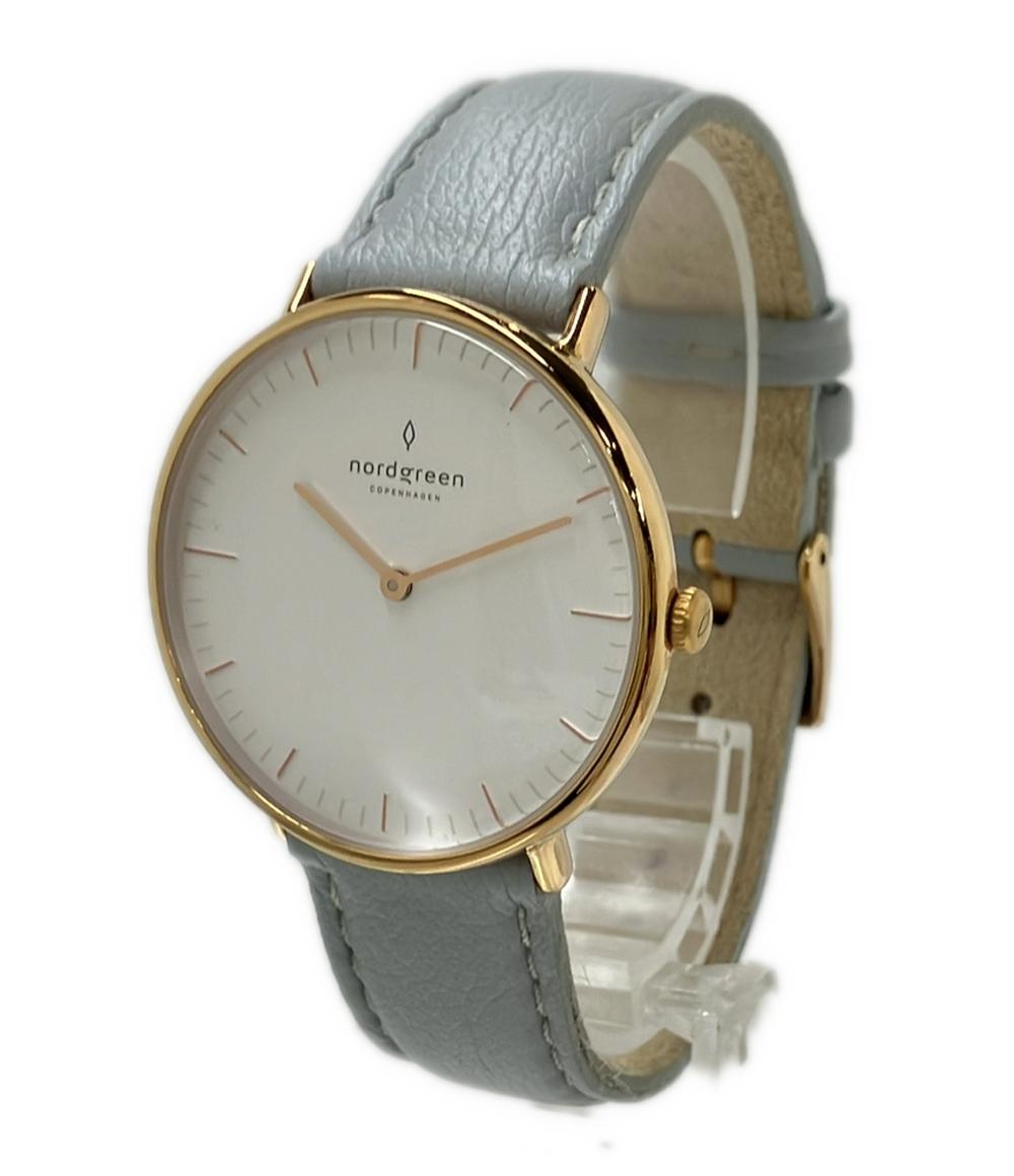 nordgreen 腕時計 クオーツ ホワイト レディース メンズ ノードグリーン