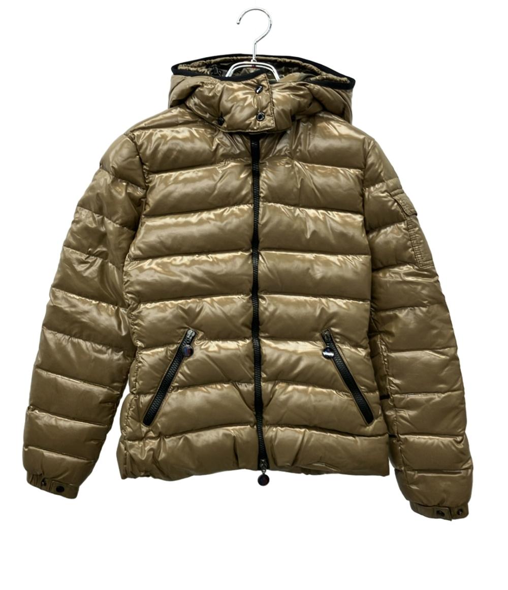 MONCLER ダウンジャケット BADY アニメタグ ワッペン 光沢 フード取り外し可 ショート ダブルジップ 116347 レディース SIZE 1 (M) モンクレール
