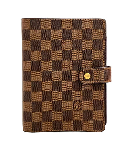 LOUIS VUITTON 手帳カバー アジェンダ MM ダミエ エベヌ R20240 メンズ レディース ルイ・ヴィトン