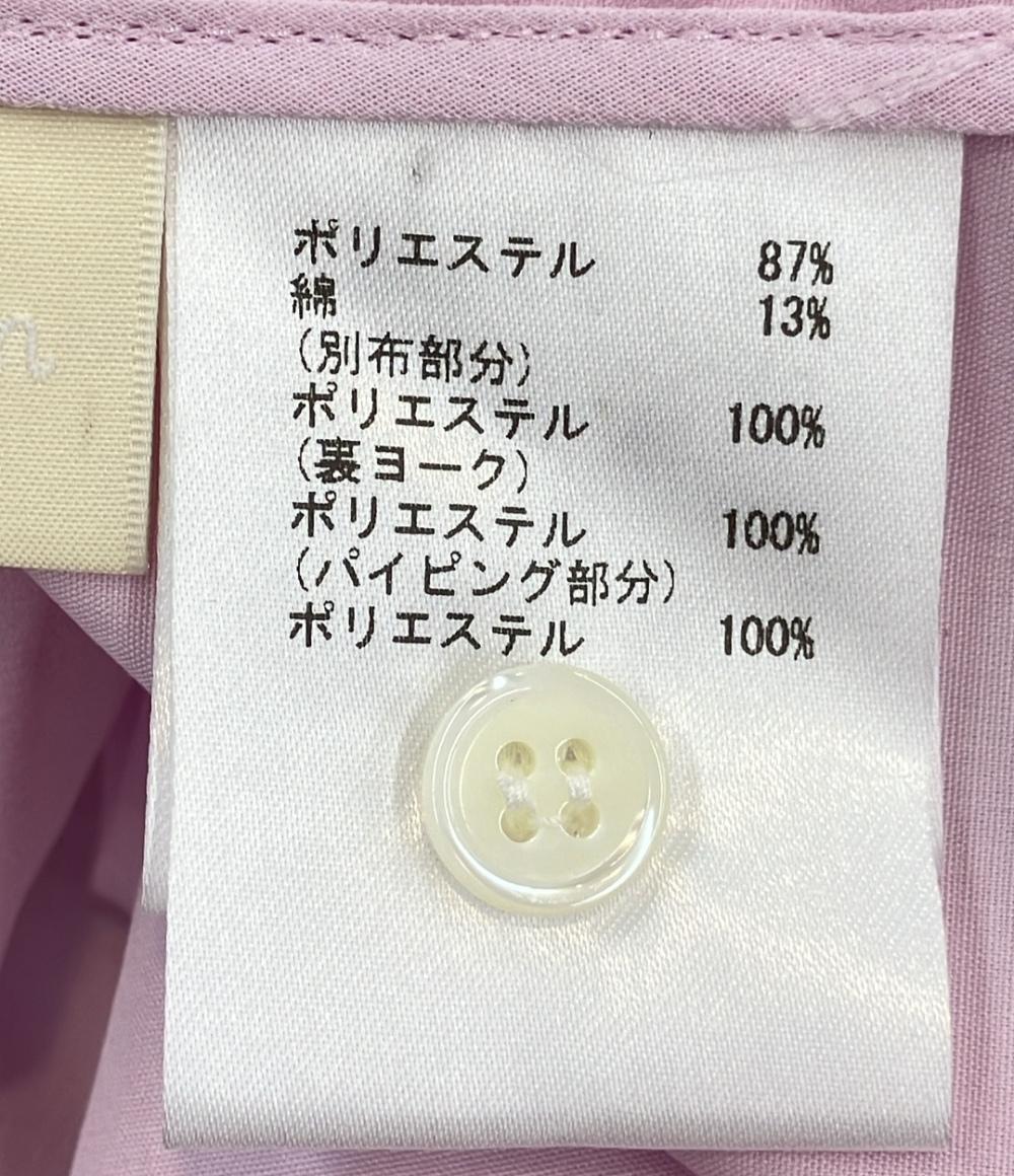 ダイアグラム 長袖シアーシャツ シアーコンビオーバーシャツ レディース SIZE 36 (S) Diagram Diagram 長袖シアーシャツ シアーコンビオーバーシャツ レディース