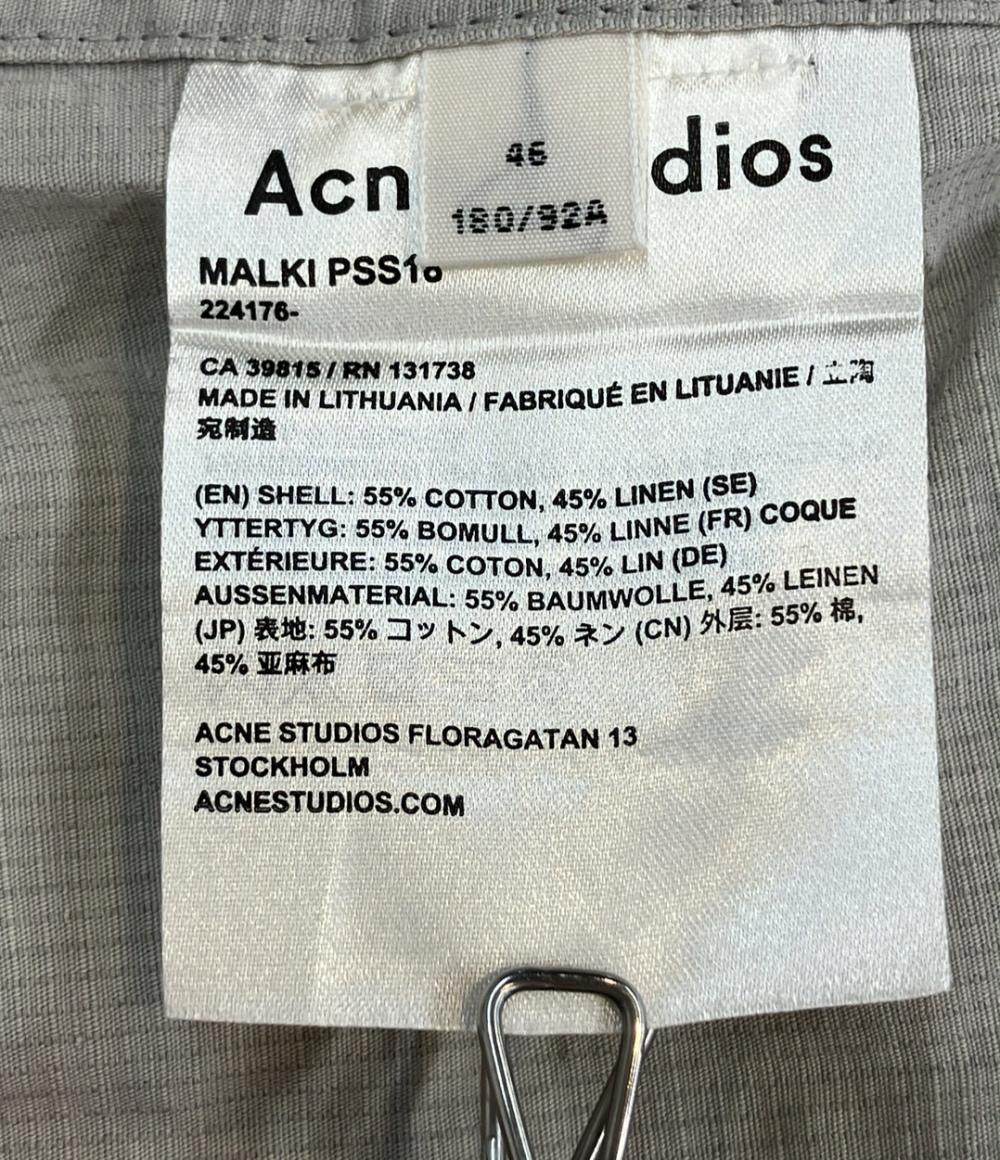 ACNE STUDIOS コート Malki Stand Collar Belted Coat レディース SIZE 46 (L) アクネストゥディオズ