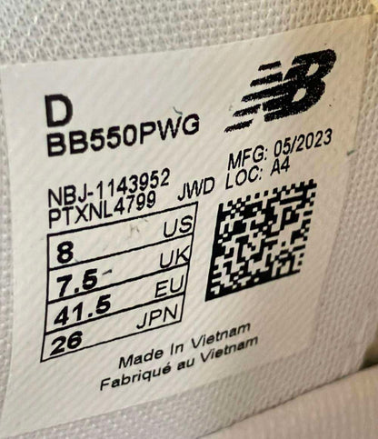 ニューバランス ローカットスニーカー BB550PWG メンズ SIZE 26.0 (M) NEW BALANCE