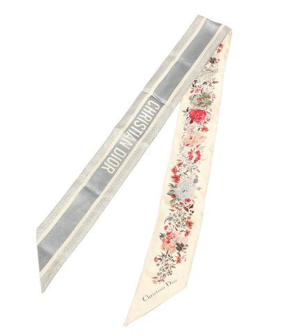 美品 クリスチャンディオール スカーフ シルク100% レディース Christian Dior