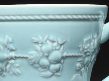 美品 WEDGWOOD マグカップ 2点セット ペア フェスティビティ アイボリー ブルー ウエッジウッド