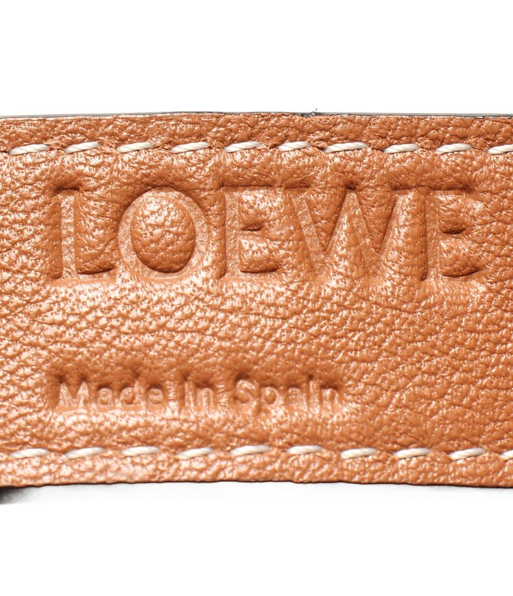 ロエベ かごバッグ ショルダーバッグ 肩掛け バスケットバッグ ヤシの葉&カーフ レディース LOEWE