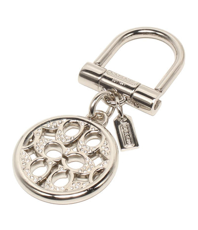 美品 COACH キーホルダー キーリング チャーム シグネチャー レディース コーチ