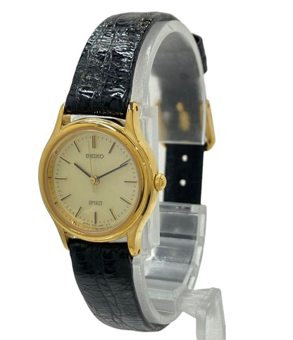 セイコー ③-42  602 SEIKO腕時計 SPIRIT クオーツ ゴールド 4 レディース