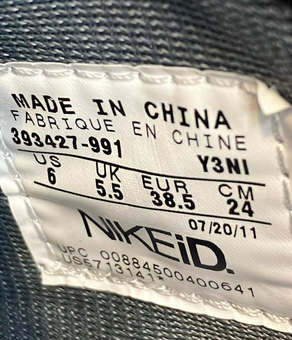 美品 NIKEiD ハイカットスニーカー ダンク ハイ カスタム 393427-991 レディース SIZE 24.0 (L) ナイキアイディー