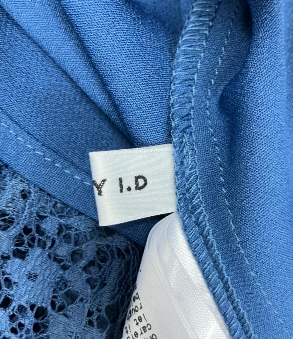 美品 フレイアイディー 総レース七分袖プリーツフレアロングワンピース レディース SIZE 1 (S) FRAY I.D