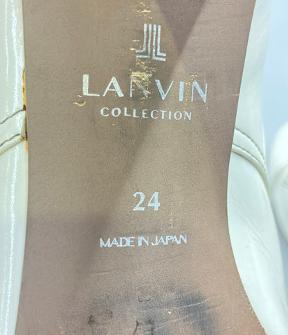 LANVIN collection レースアップパンプス レディース SIZE 24.0 (L) ランバン コレクション