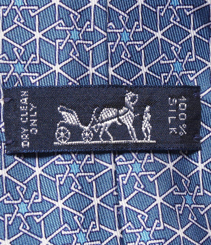美品 HERMES ネクタイ シルク100％ メンズ エルメス