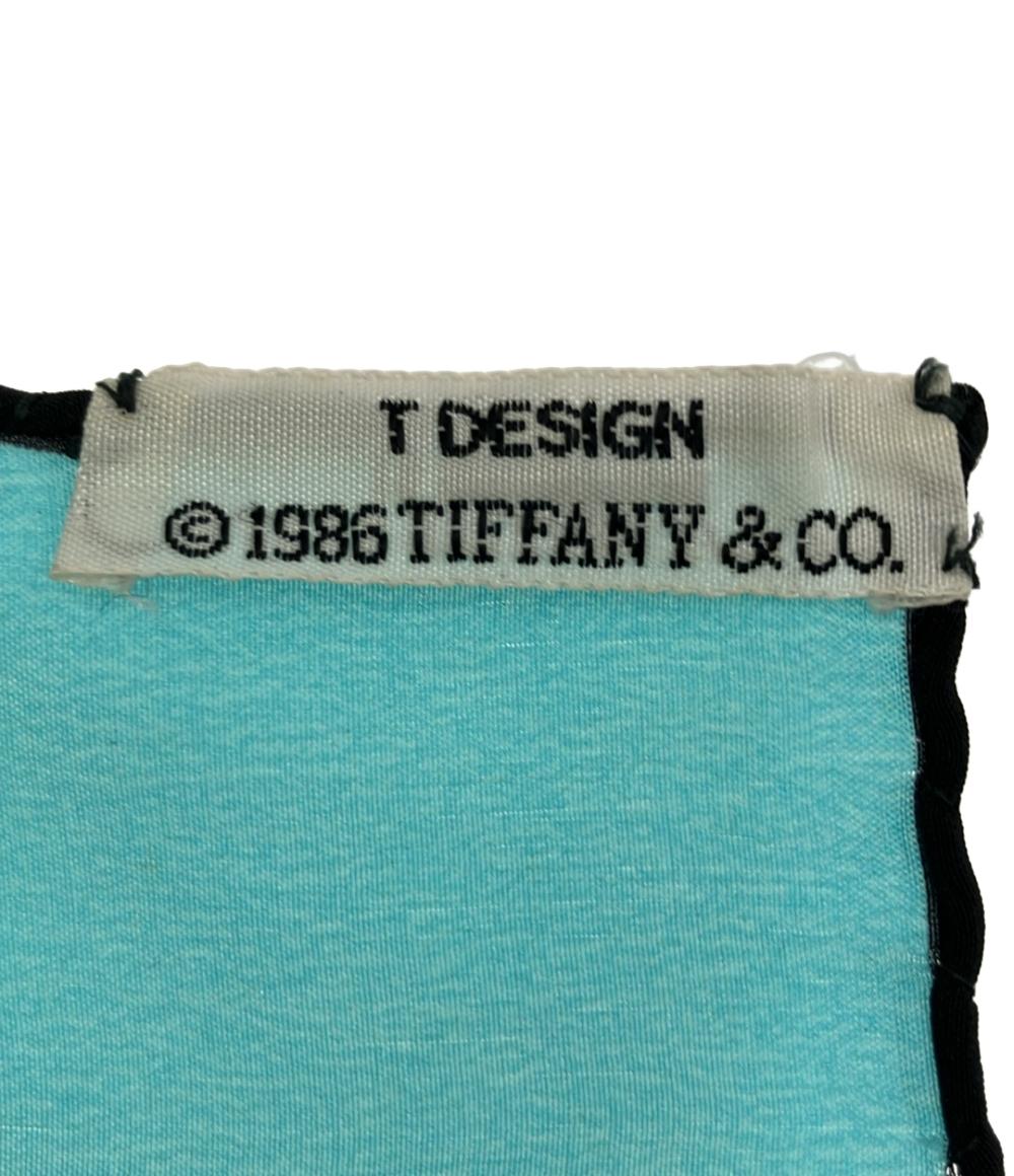 TIFFANY&Co. スカーフ シルク100% リボン柄 レディース ティファニー
