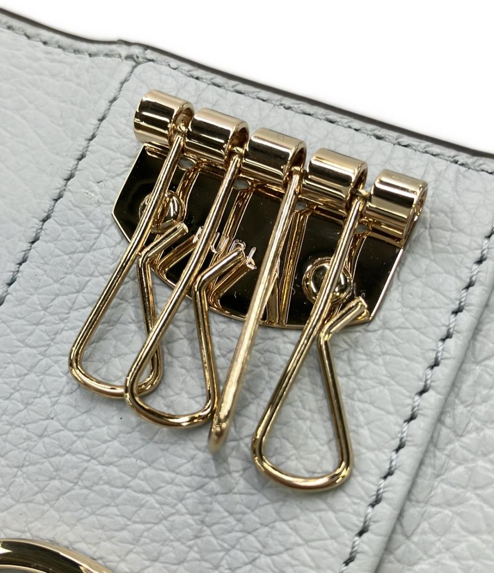 美品 Furla 4連キーケース キーリング付き レディース フルラ