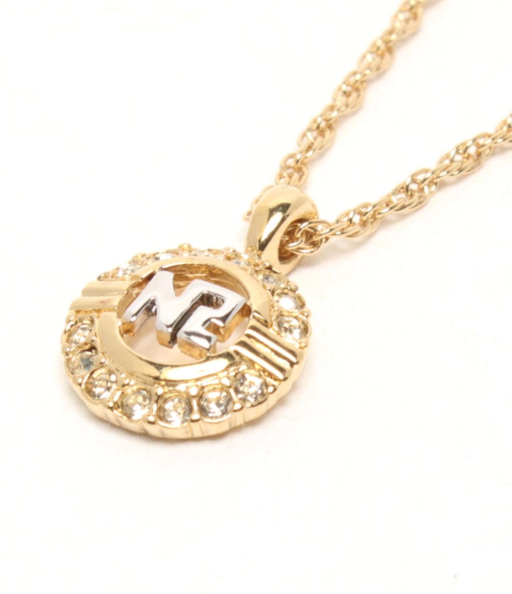 美品 NINA RICCI ネックレス ロゴ レディース ニナリッチ