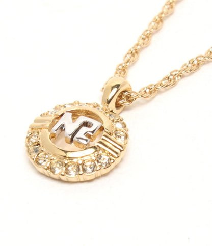 美品 NINA RICCI ネックレス ロゴ レディース ニナリッチ