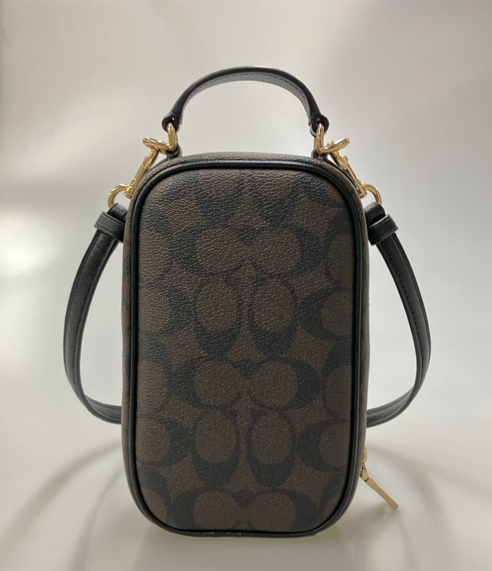美品 COACH ショルダーバッグ スマホショルダー ポシェット 斜め掛け シグネチャー CC872 ユニセックス コーチ
