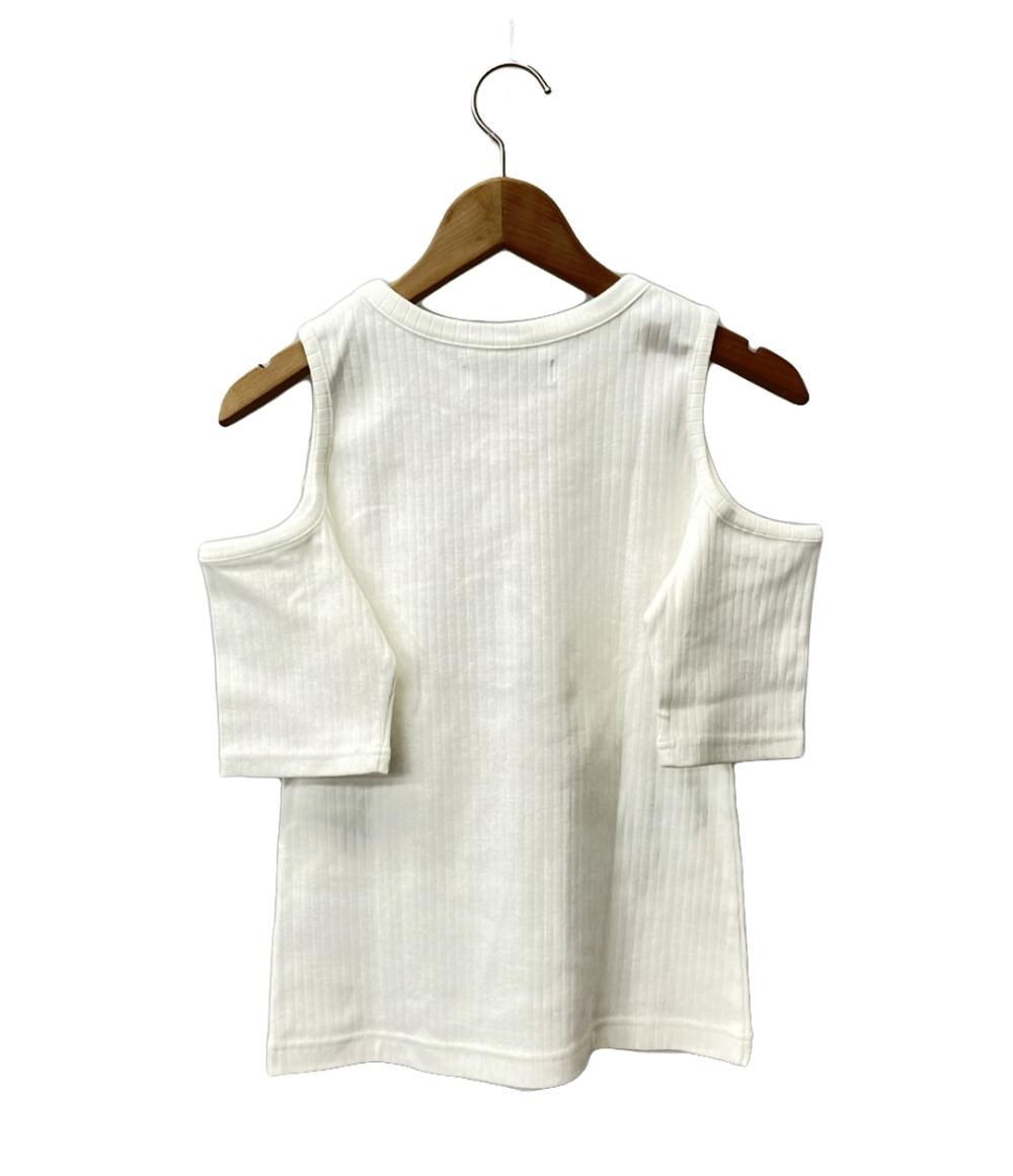 サヤカディヴィス 半袖Tシャツ クロップドショルダー レディース (F) SAYAKADAVIS