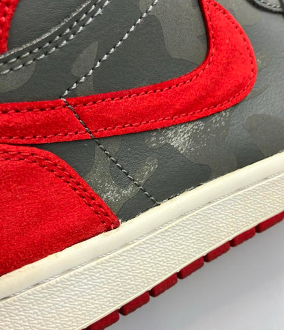 ナイキ ハイカットスニーカー 迷彩柄 AIR JORDAN 1 RETRO HIGH PREMIUM AA3993-032 メンズ SIZE 27.5 (L) NIKE