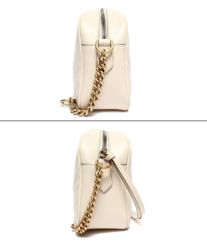 GUCCI ショルダーバッグ 斜め掛け 肩掛け スモール カメラバッグ GGマーモント 447632 213317 レディース グッチ