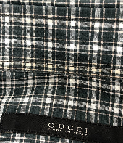 グッチ  長袖チェックシャツ     308225 Z3739 メンズ SIZE 39 (M) GUCCI