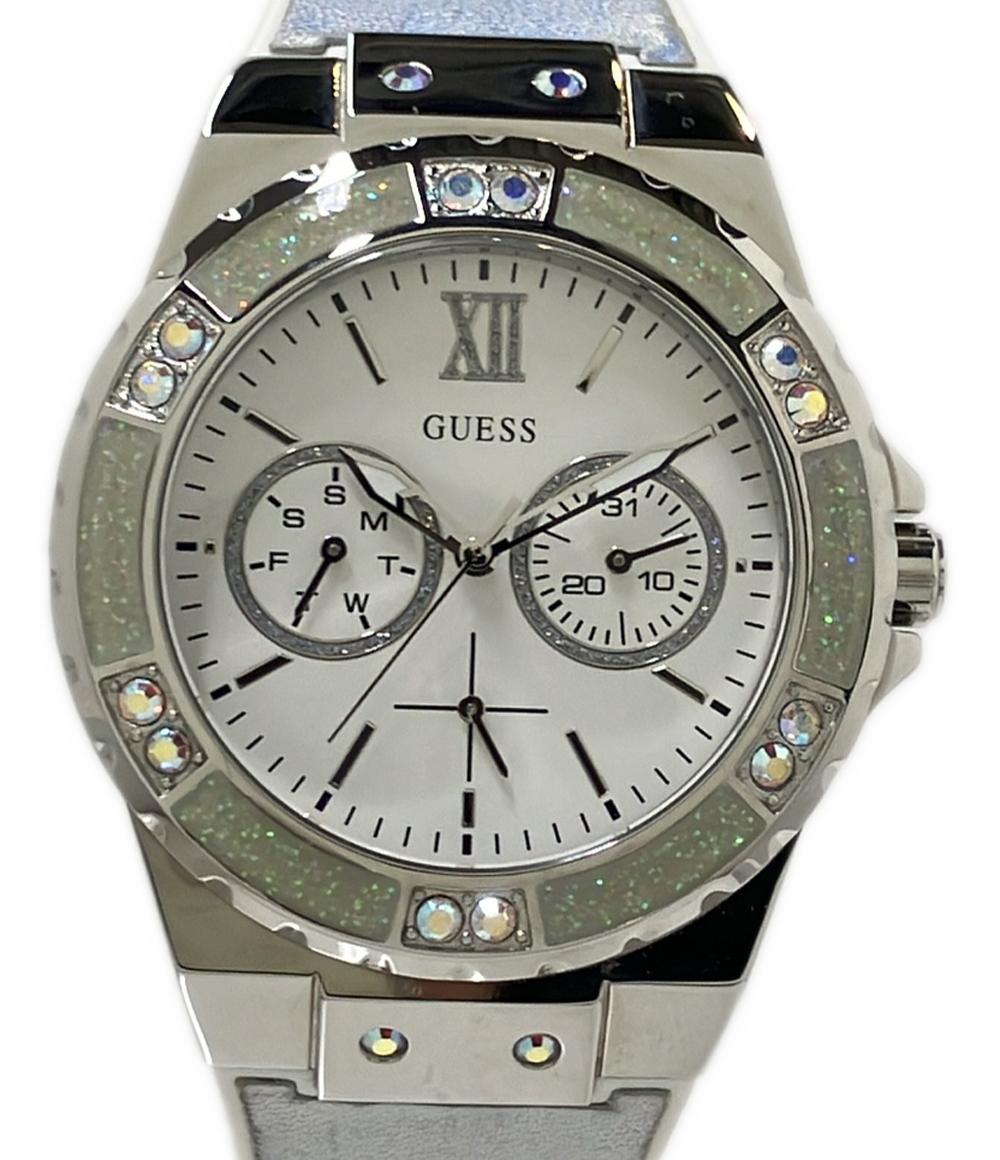 美品 Guess 腕時計 クオーツ GW0042L1 レディース ゲス