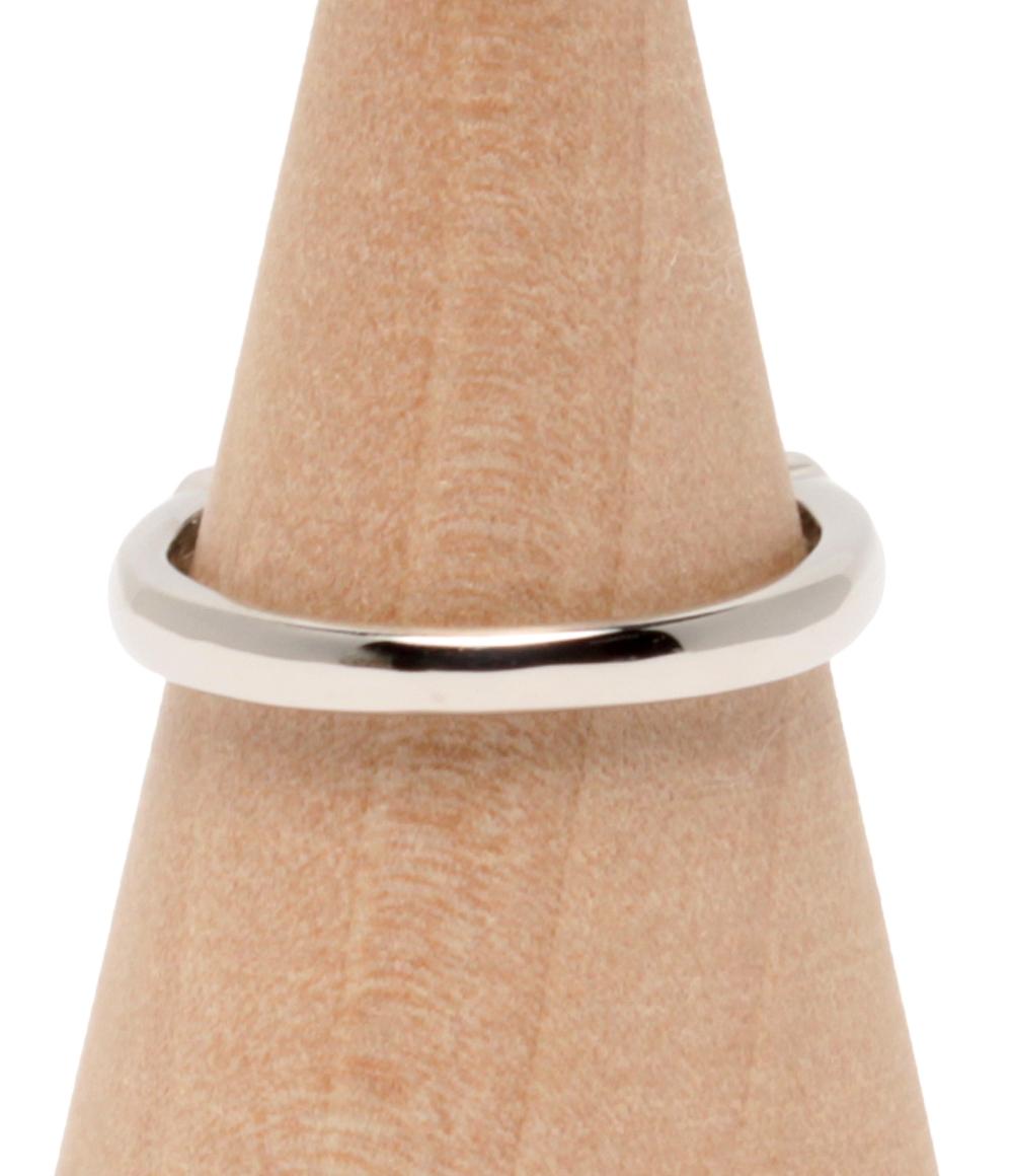 美品 リング 指輪 K18 Pt900 ダイヤ0.43ct 0.24ct レディース