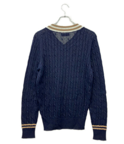 Brunello Cucinelli 長袖 Vネック ニット メンズ SIZE 46 (M) ブルネロクチネリ