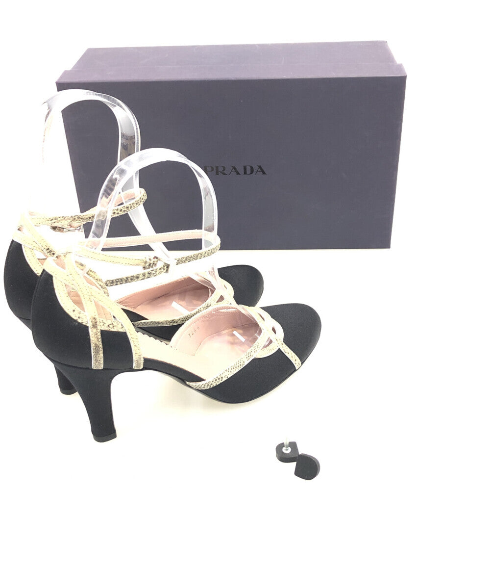 プラダ 美品 パンプス パイソン柄      レディース SIZE 36 1/2 (M) PRADA