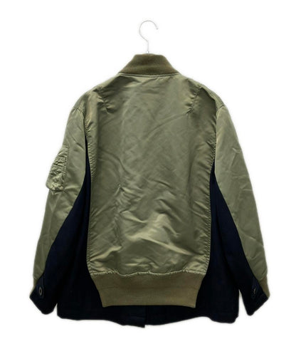 Sacai ブルゾン Wool Surge Nylon Twill Blouson 21-02660M メンズ SIZE 1 (S) サカイ