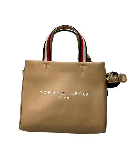 美品 TOMMY HILFIGER ハンドバッグ ショルダーバッグ 2WAY 斜め掛け レディース トミーヒルフィガー
