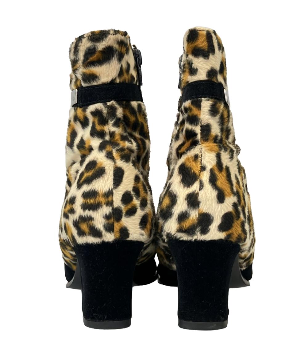 フェンディ レオパードショートブーツ レディース SIZE 36 1/2 (M) FENDI