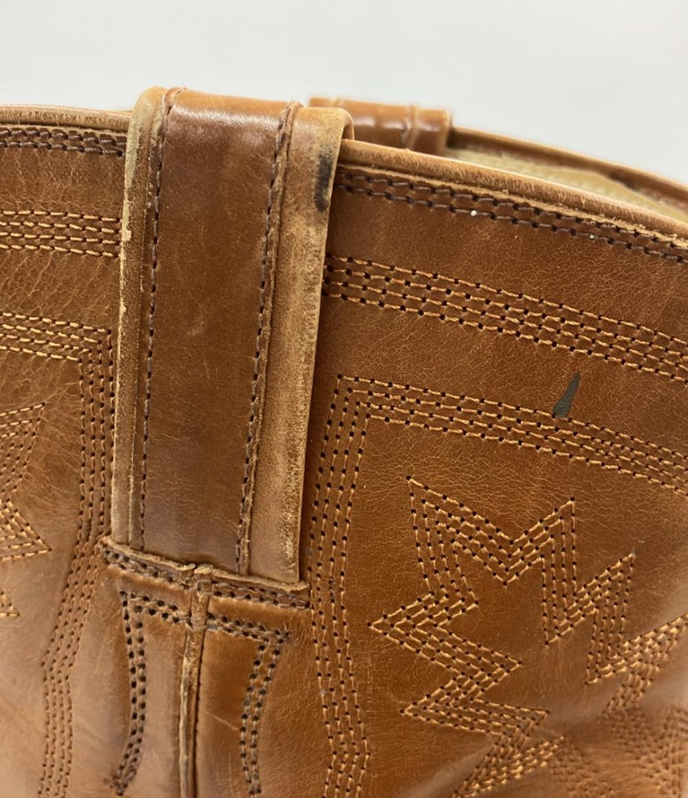 DOLCE&GABBANA ウエスタンブーツ パイソンレザー メンズ SIZE 7 25.0 ドルチェアンドガッバーナ