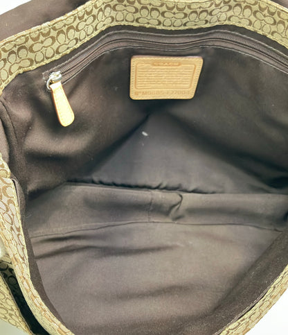 COACH ショルダーバッグ 斜め掛け ミニシグネチャー F77004 レディース コーチ