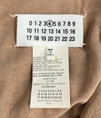 マルタンマルジェラ 長袖ニット ポンチョ風カーディガン レディース MARTIN MARGIELA