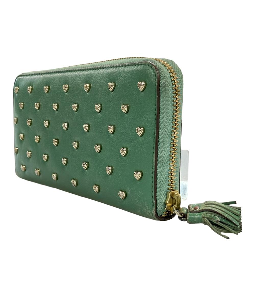 Anya Hindmarch ラウンドファスナー長財布 スタッズ レディース アニヤ・ハインドマーチ