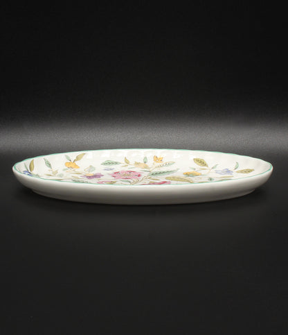 美品 Minton オーバルトレイ 皿 22cm ハドンホール ミントン